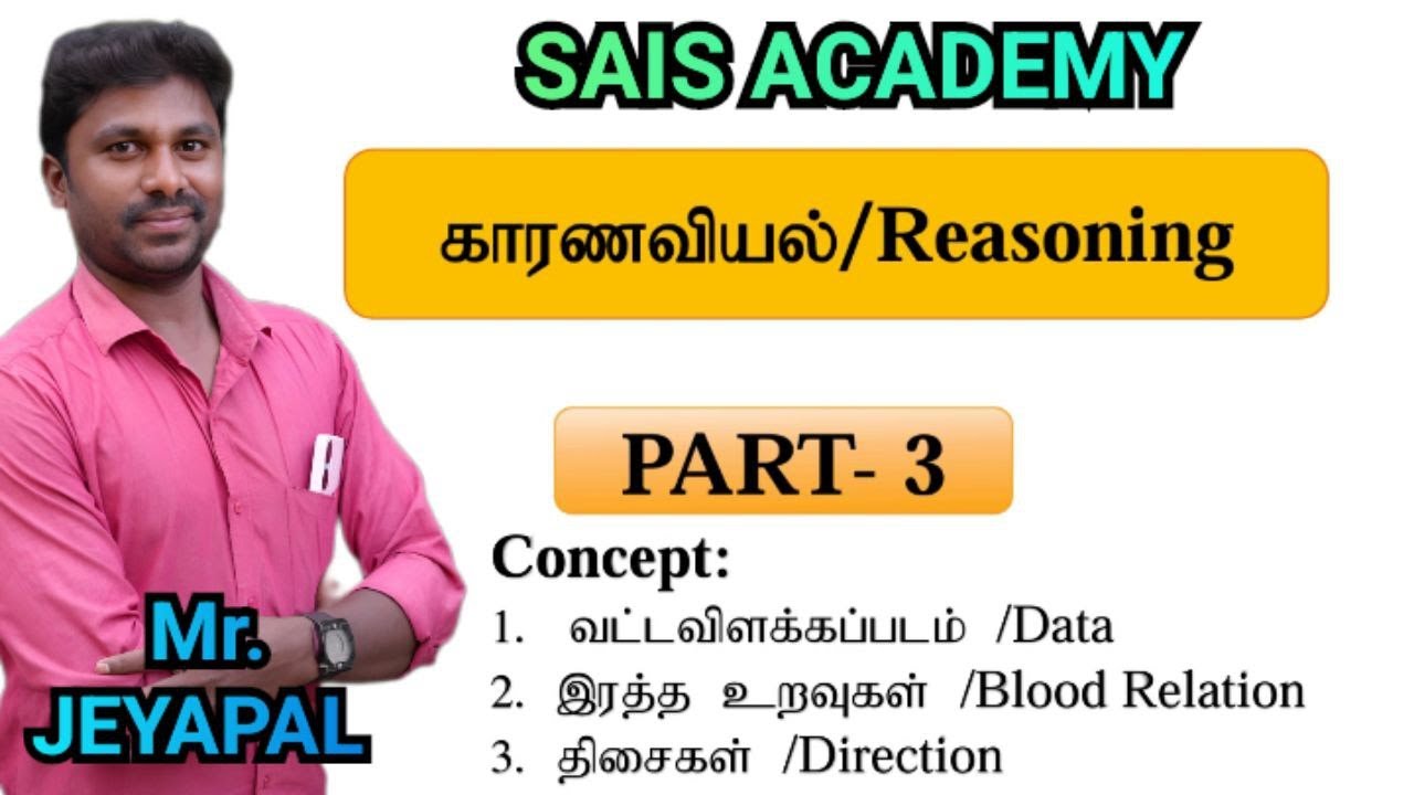 TNPSC GROUP 2 REASONING PART-3 @saisacademy9764