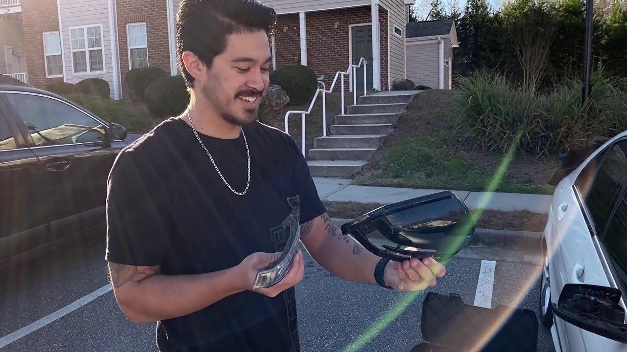 W204 Side Mirror Caps replacement