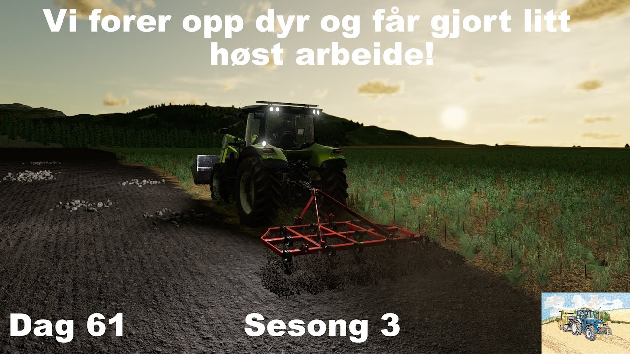 Let's Play Farming Simulator 22 Norsk Tor & Kevin's Nabo Serie Episode 61