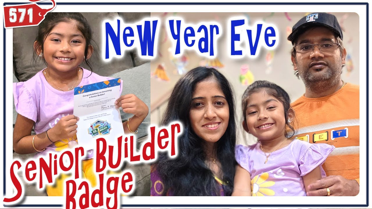 Happy New Year 2026  | Lowes Senior Builder Badge 2025  @JiaSasyaSiri #JiaSasyaSiri