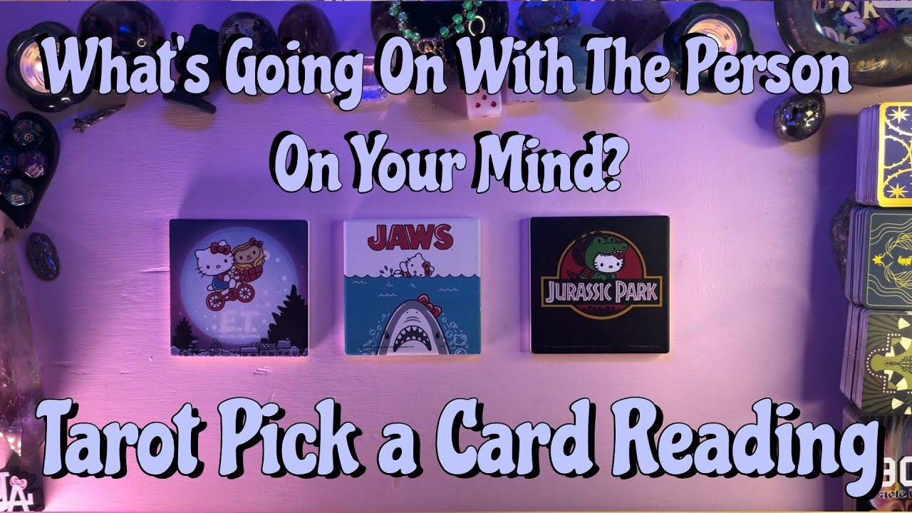 👀Whats Going On With Them?👀 Tarot Pick a Card Reading