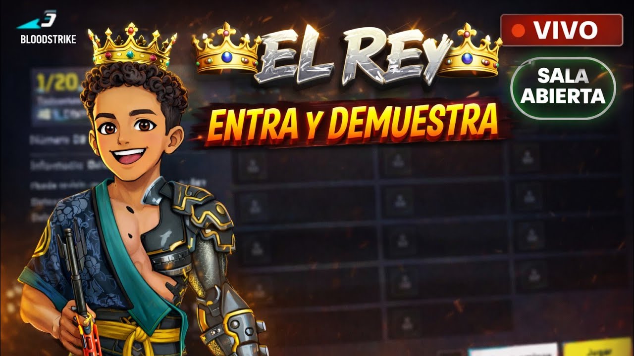 👑 EL REY DE LA SALA | Entra y demuestra en Bloodstrike 🔴 VIVO