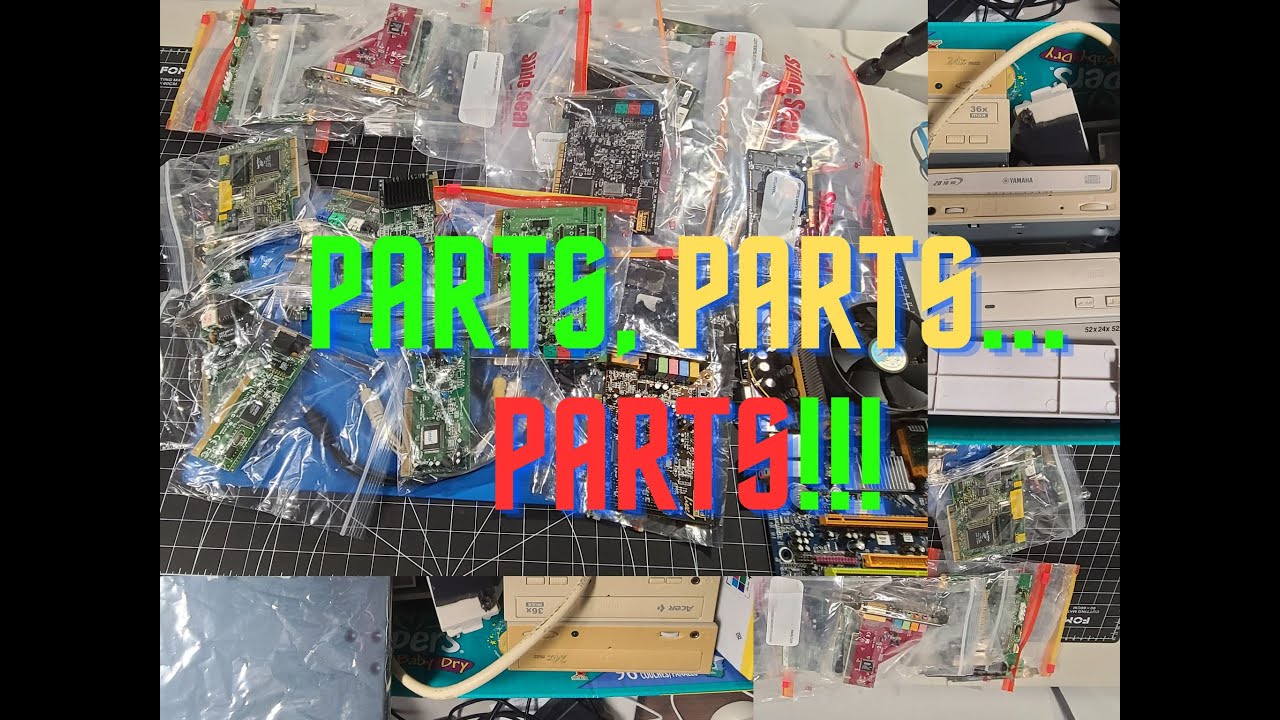 Unboxing 2 mystery boxes of donated Computer Parts!! What's inside?!?!