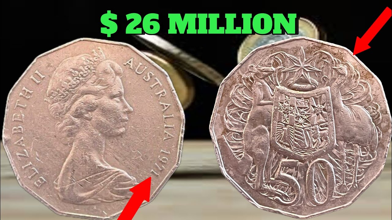 1971 Australian 50 Cent Coin Worth Thousands Rare Varieties You Should Know