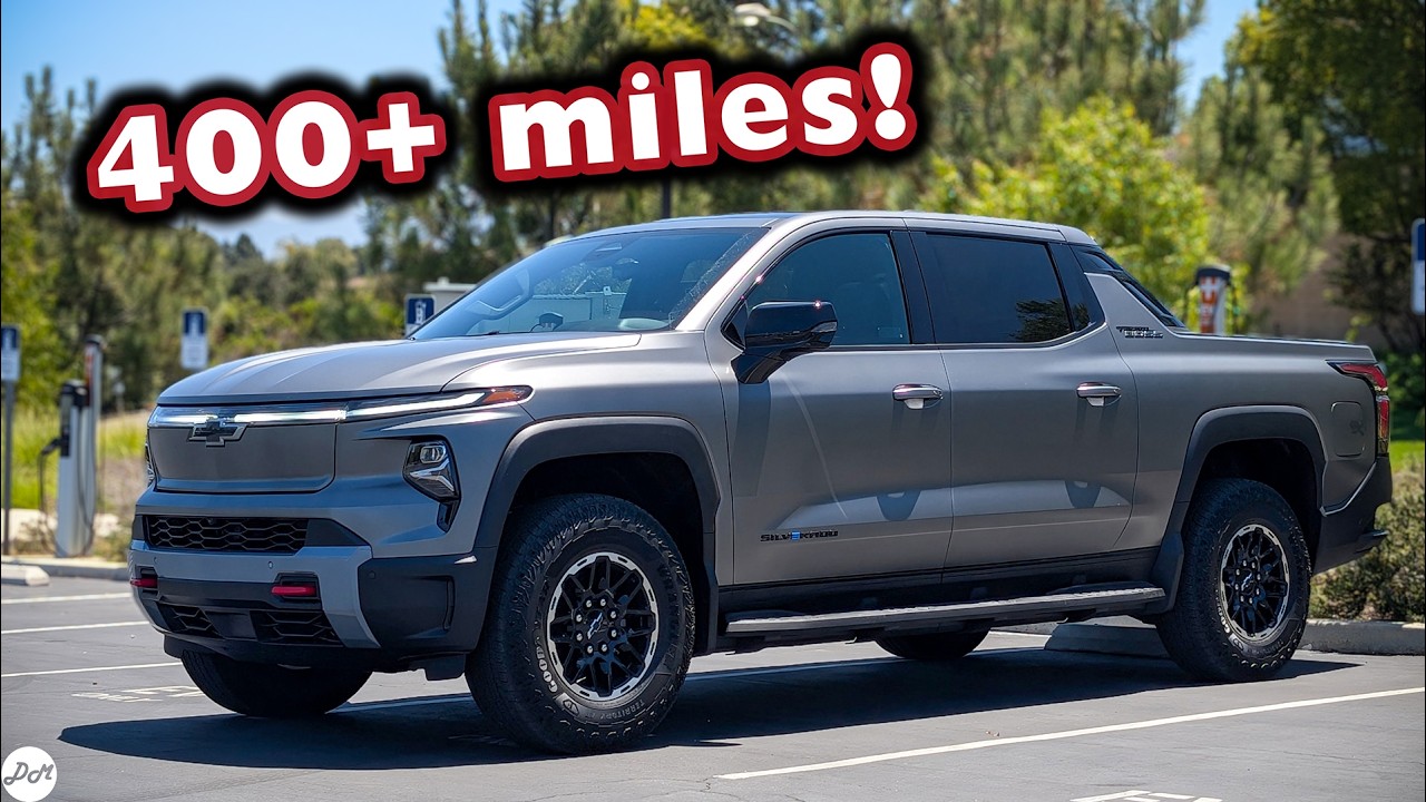 2026 Chevy Silverado EV Max Range &ndash; 70 MPH Highway Test | Real-world Range & Efficiency