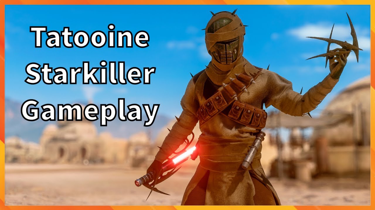 Tatooine Starkiller Gameplay Star Wars Battlefront 2