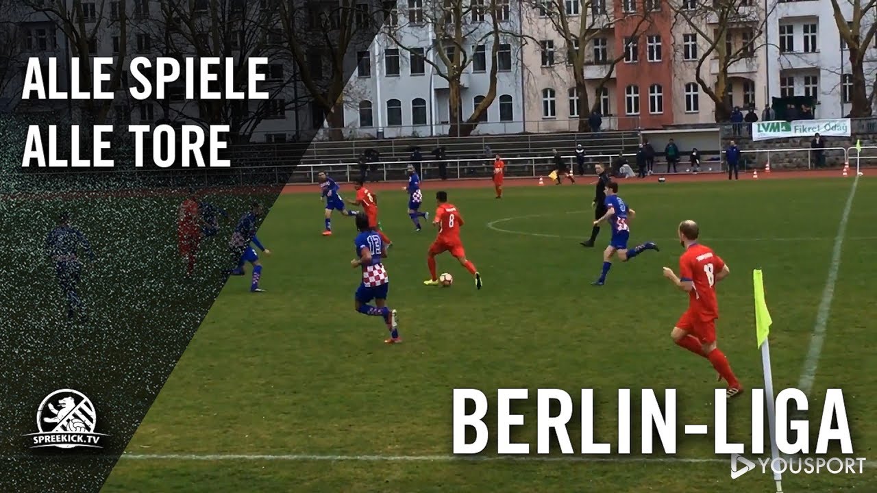 Alle Spiele, alle Tore - 22. Spieltag, Berlin Liga