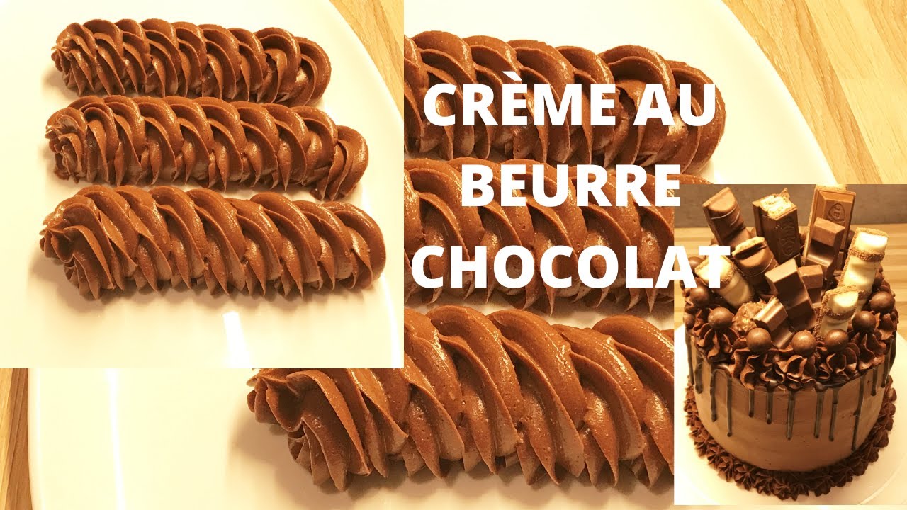 CRÈME AU BEURRE CHOCOLAT