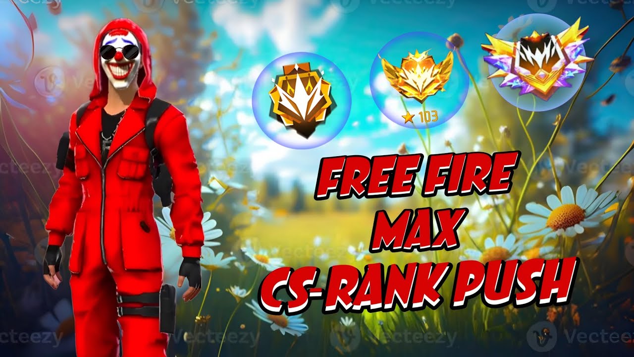 GARENA FREE FIRE MAX CS-RANK PUSH GAMEPLAY !! NOTE:- JAISA BHI KHELTA HU YR SORRY PRO NAHI HU 😢
