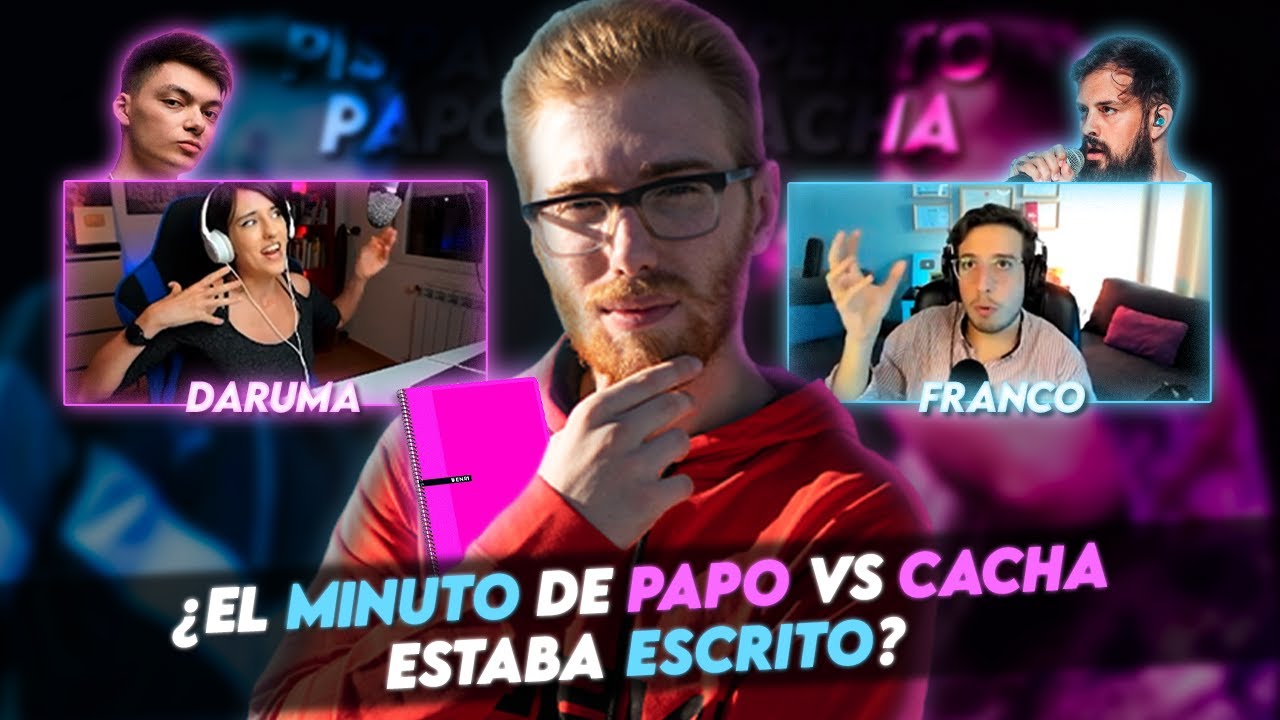 &iquest;EL MINUTO DE PAPO VS CACHA ESTABA ESCRITO? | EXPERTO EN DETECTAR MENTIRAS OPINA
