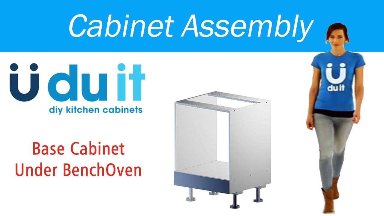 UDUIT DIY Kitchen - Assembly instructions - Under bench Oven cabinet