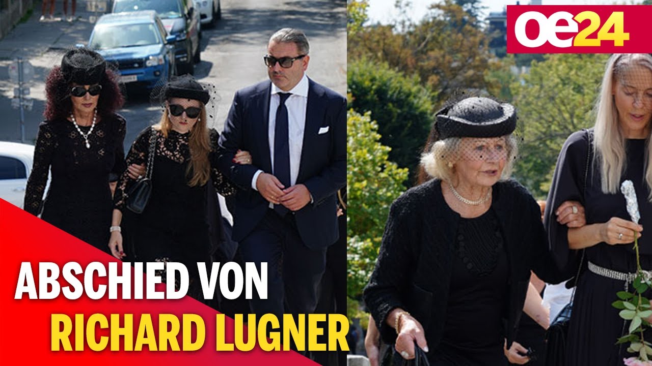 ✞ Richard Lugner wird am Grinzinger Friedhof beigesetzt