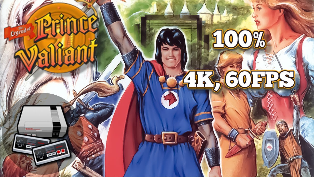 The Legend of Prince Valiant (NES) [100%] (4K, 60FPS)