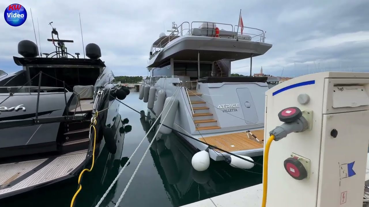 Entlang der ACI Marina Rovinj 4K
