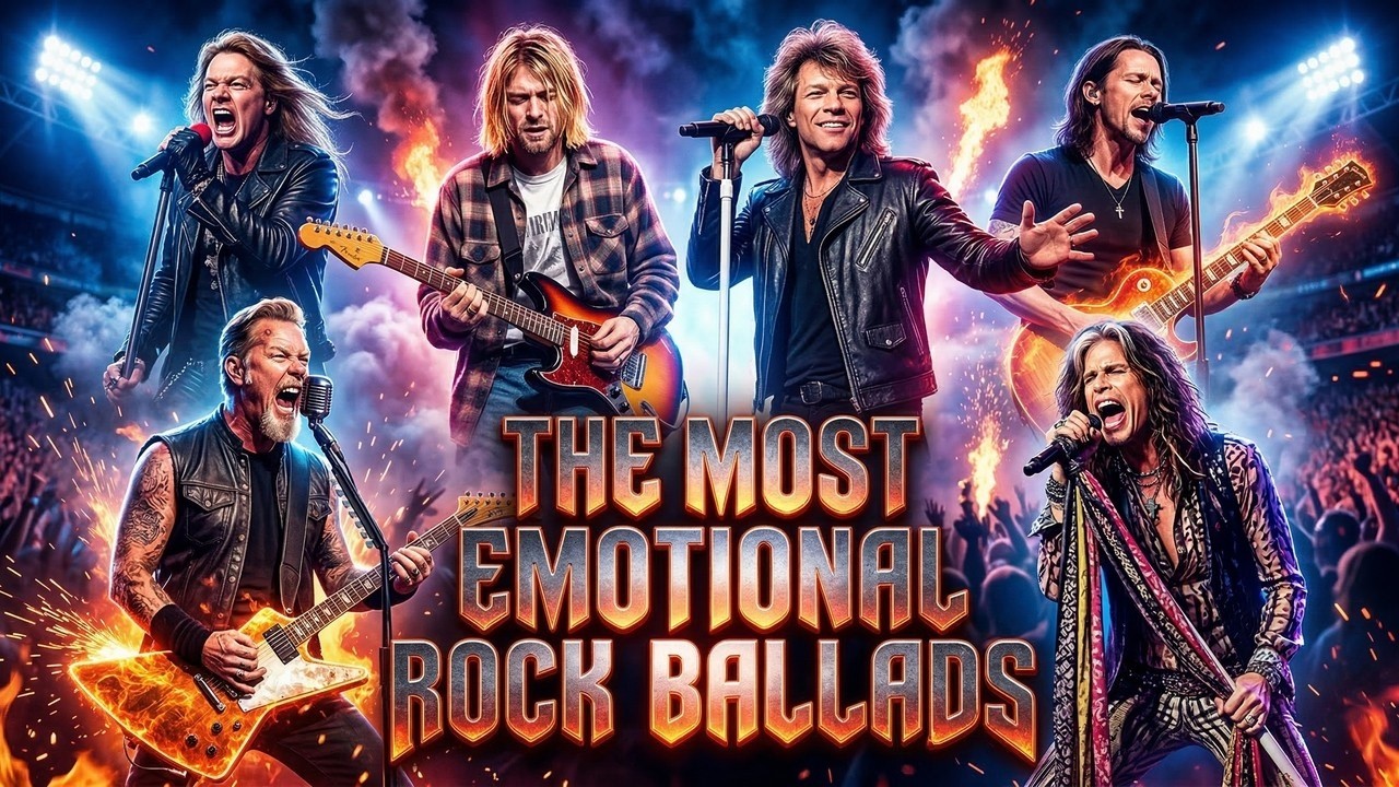 Rock Ballads That Defined an Era 🔥 | The Greatest Emotional Guitar Songs of All Time | BalladVerse