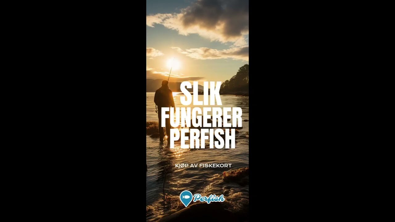 Hvordan man finner og kj&oslash;per fiskekort via mobilappen Perfish