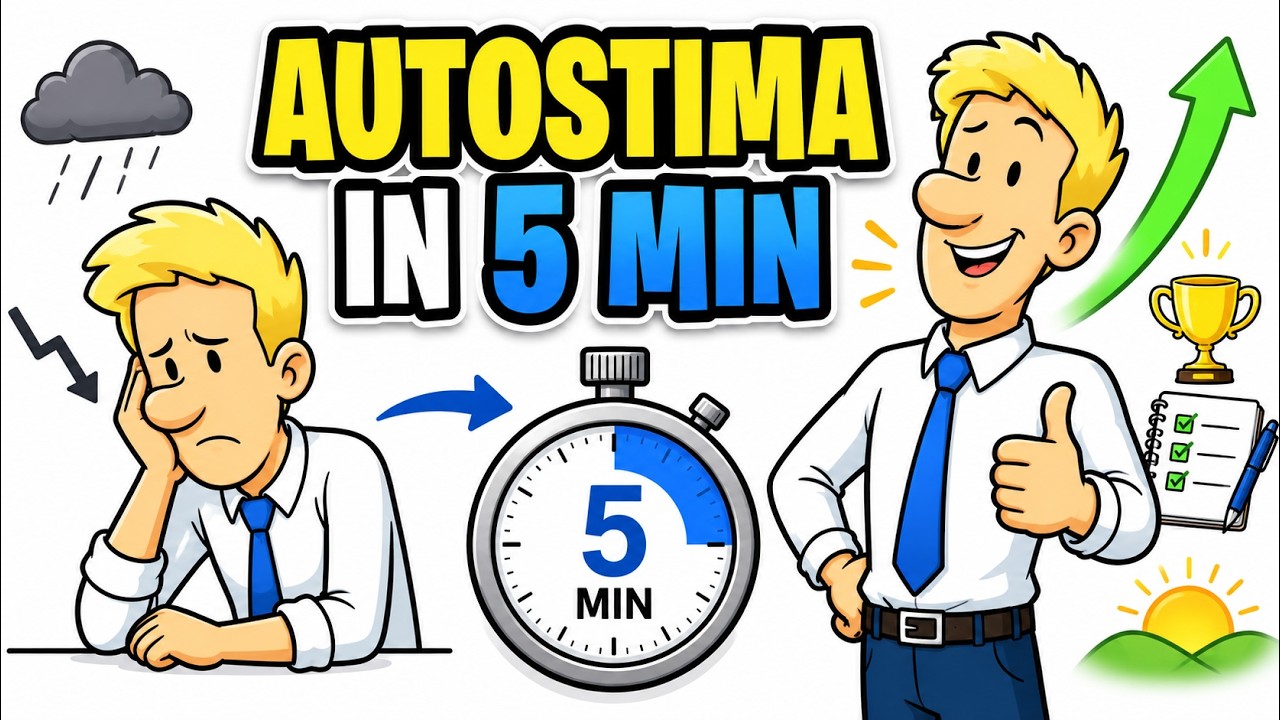 Trasforma la tua VITA: aumenta la tua AUTOSTIMA in 5 minuti