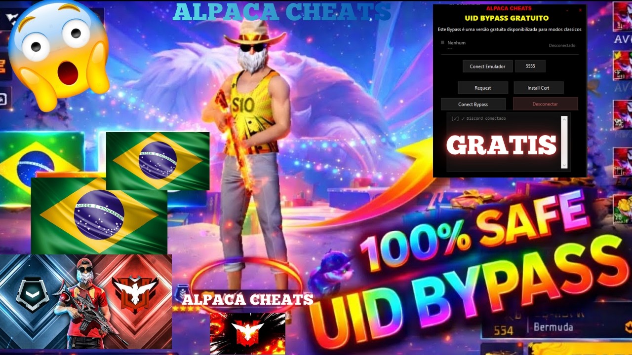 BYPASS UID FREE FIRE GRATIS FREE FIRE EMULADOR 2026
