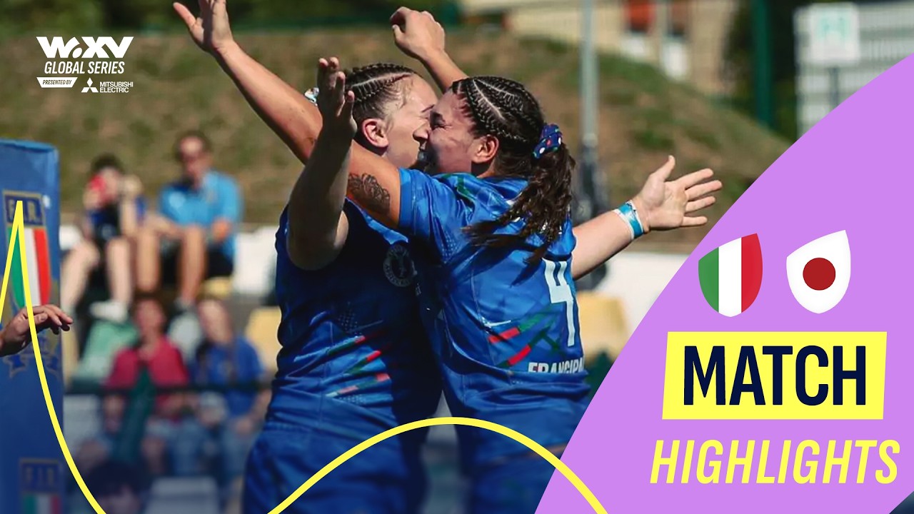 Italy SHINE at home ✨ | Italy v Japan | WXV Global Series Match Highlights