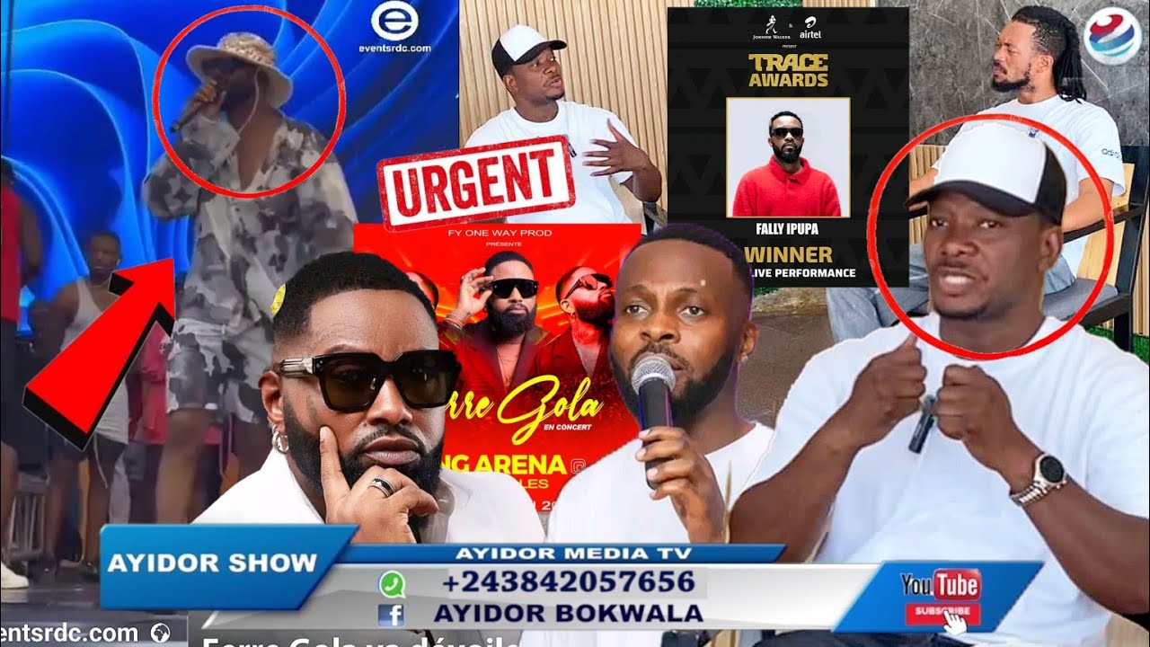 URGENT!F@LLY IPUPA 90eme TROPHÉES , FERRE ABANDI DÉJÀ KO BANGA  ANNULATION WATA ZALA PRÊT WERRA MAWA
