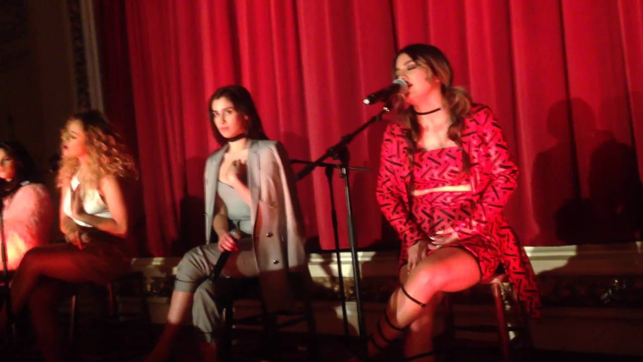 Fifth Harmony - Write On Me (live @ Release Party 7/27, London)