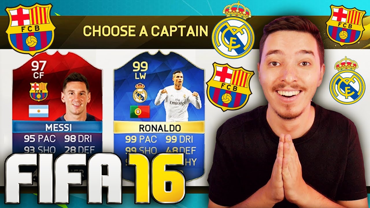 RETRO DRAFTURI LA FIFA 16! DRAFTUL EL CLASICO CU LEGENDARII  RONALDO SI MESSI !!! FIFA 16 ROMANIA !!