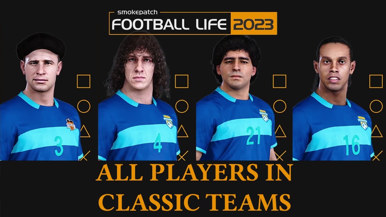 SP Football Life 2023 - ALL Players in EVERY Classic Teams