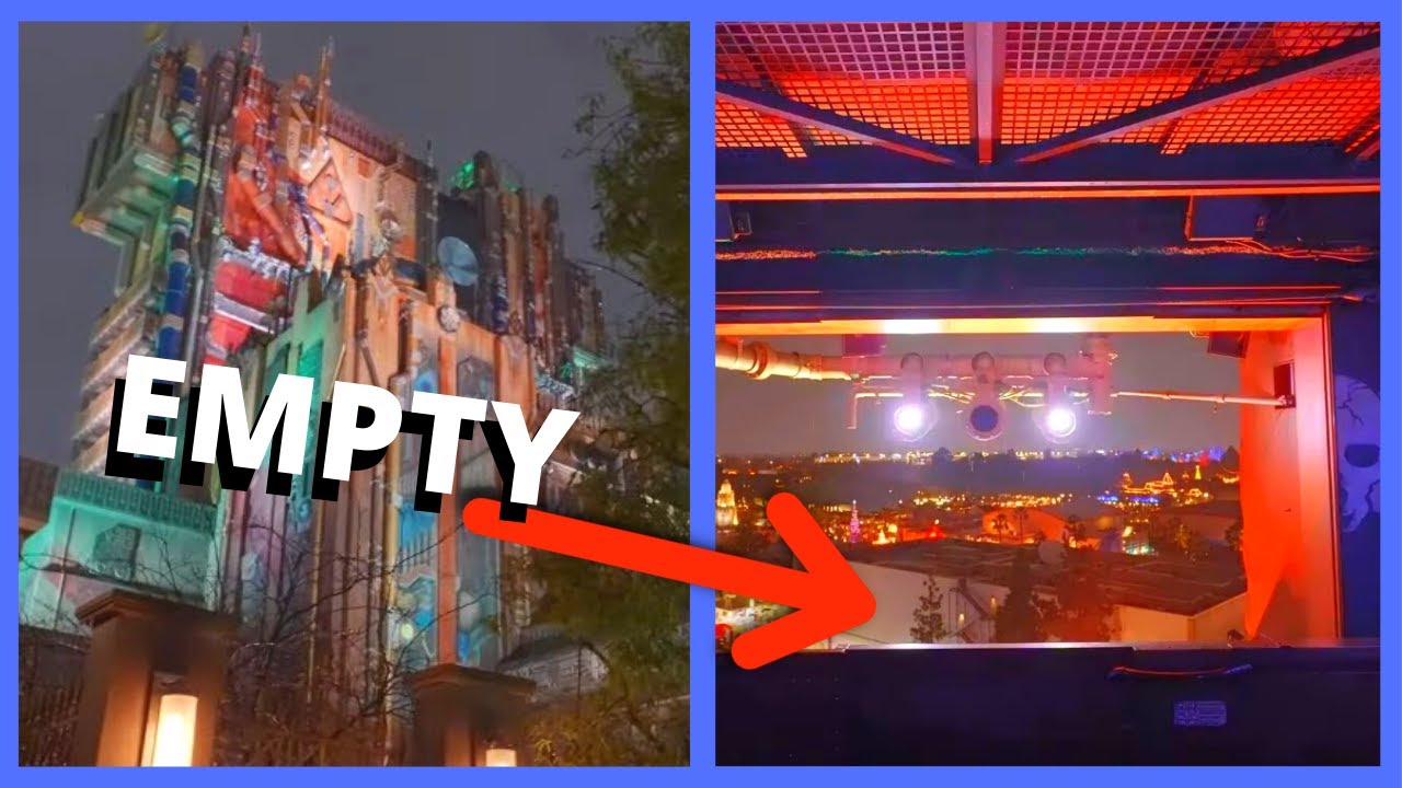 [4K] ALONE on Guardians of the Galaxy: Mission Breakout | DCA, Disneyland Resort California