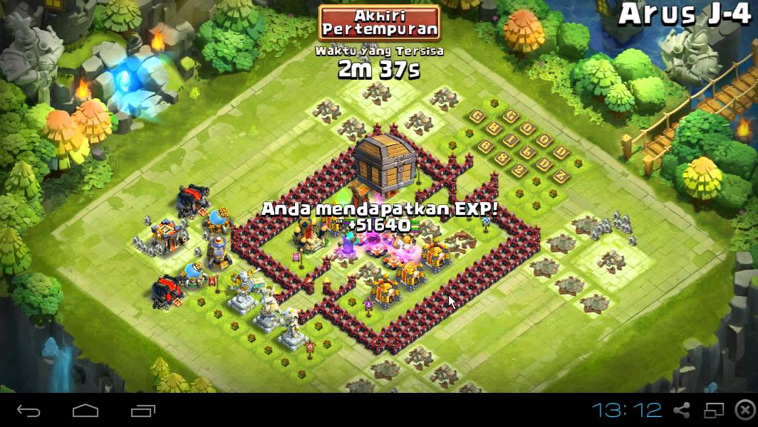 konflik kastil : castle clash HBM J,, thundergod died by goodchildz