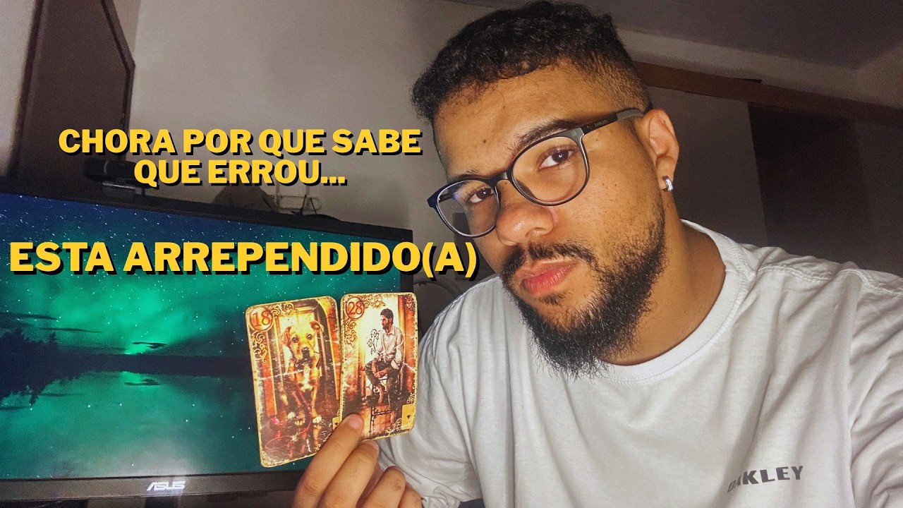 ALGUÉM ANDOU CHORANDO POR SUA CAUSA! TAROT REVELA QUEM É E O PORQUE DO CHORO!