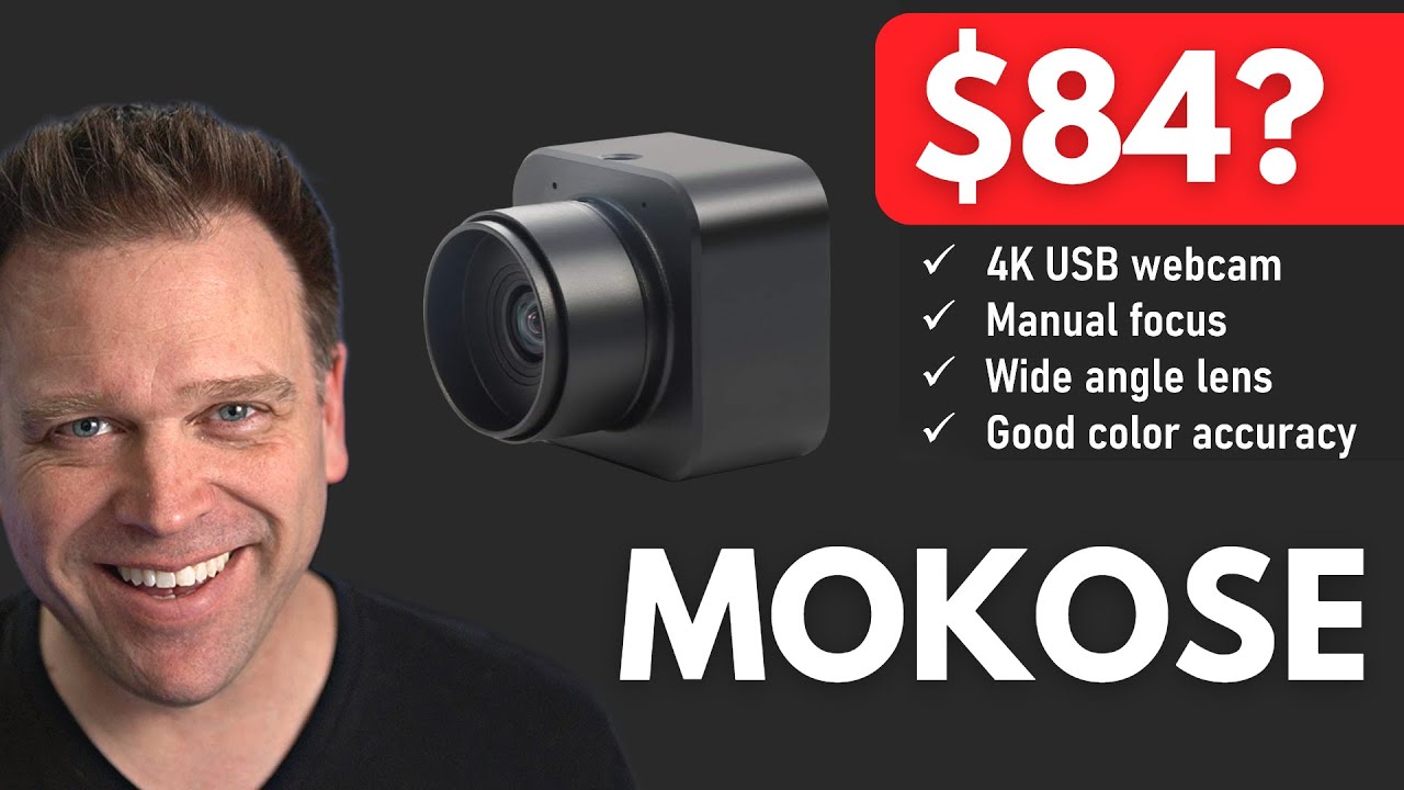 Сравнение веб-камер 4K | Обзор веб-камер MOKOSE 4K в сравнении с Logitech BRIO и AVerMedia PW513