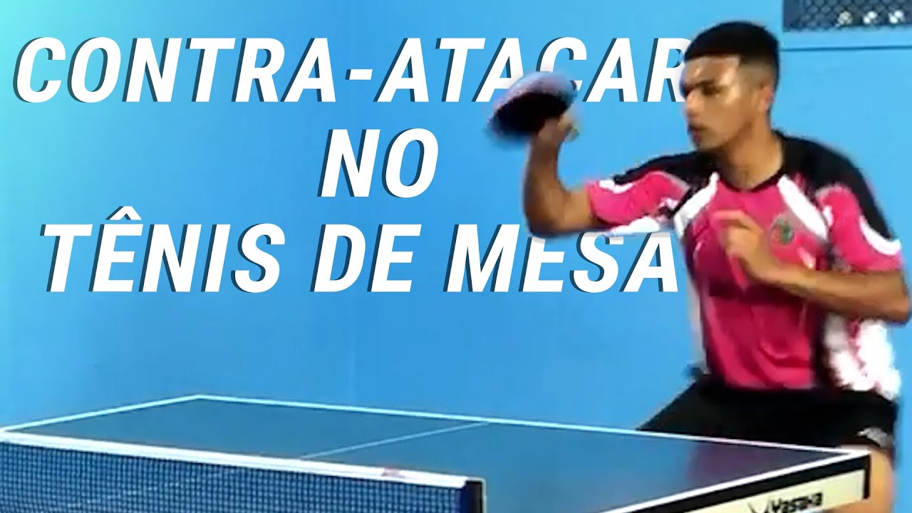 Como contra-atacar no tênis de mesa(ping pong)
