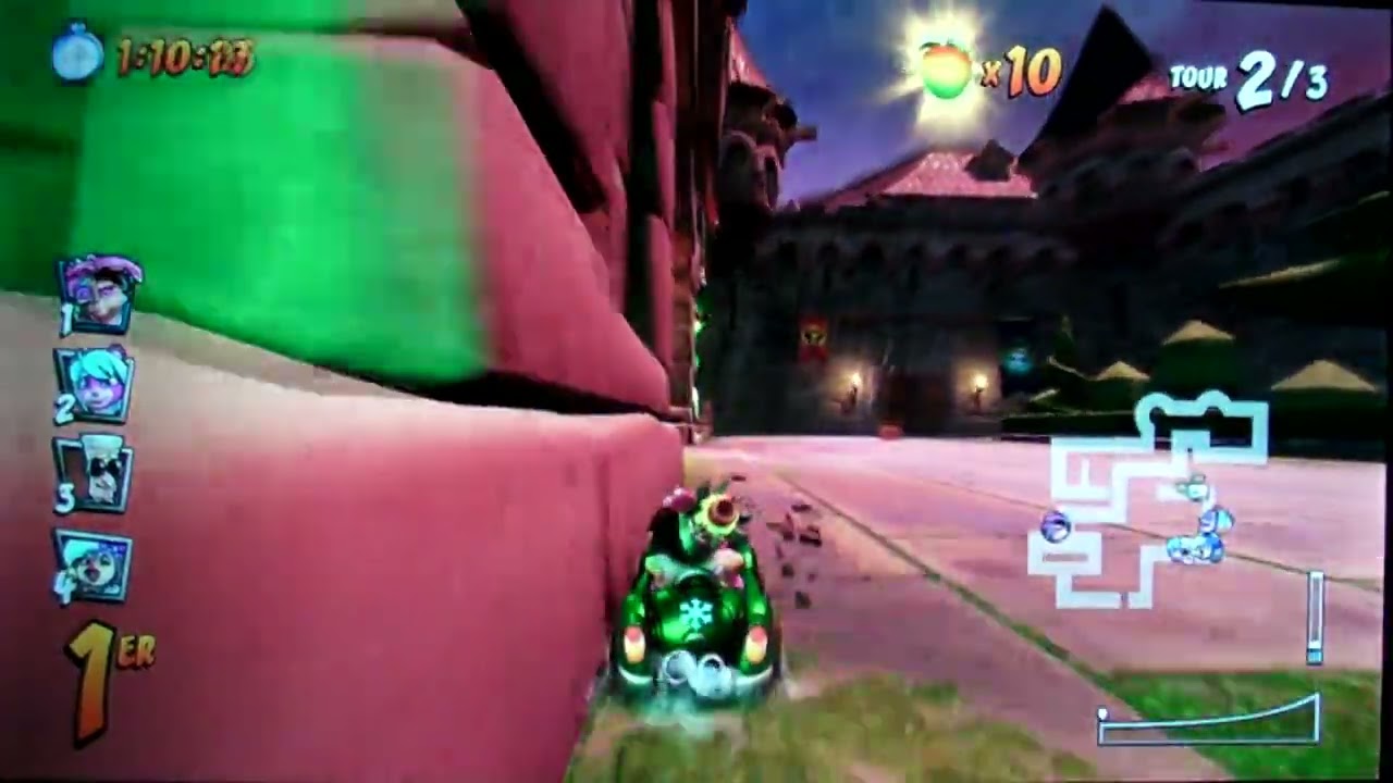 CTR : Nitro Fueled : Château Cortex (N.Gin)
