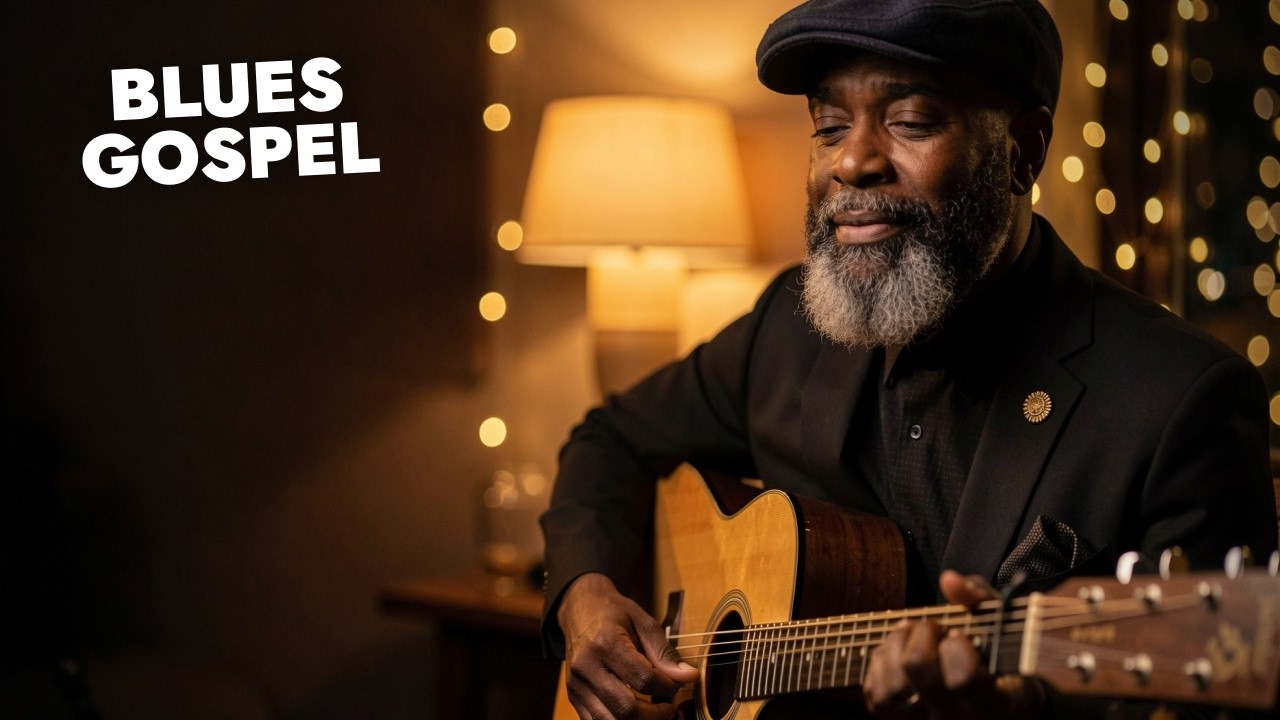 SALMOS 91, 121 e 4 — Oração da Noite Para Dormir em Paz Sob a Proteção de Deus (Blues Gospel)