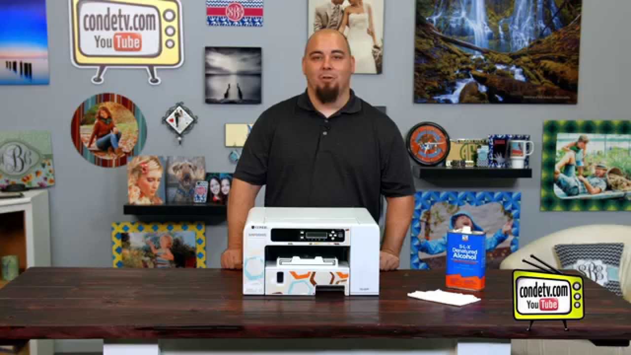 Dye Sublimation Sawgrass Virtuoso Printer SG400: Belt Cleaning Code SC57000 SC57001
