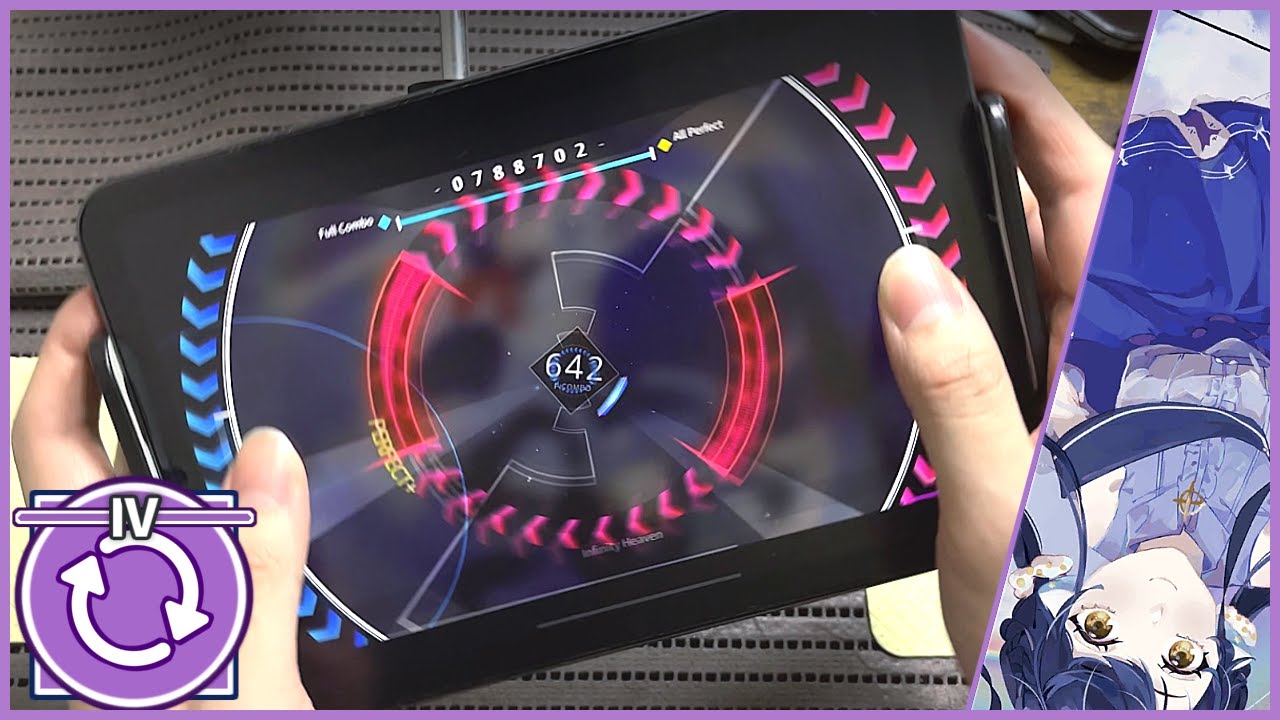 【Rotaeno】画面を回す新音ゲー【Infinity Heaven[Lv.11]】【ALL PERFECT】