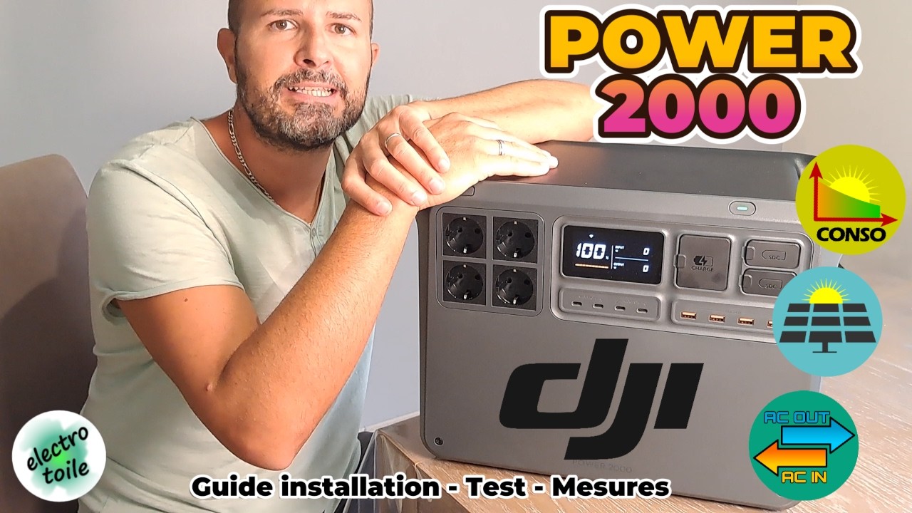 La DJI Power 2000 peut-elle vraiment alimenter toute une installation électrique ? Guide & test