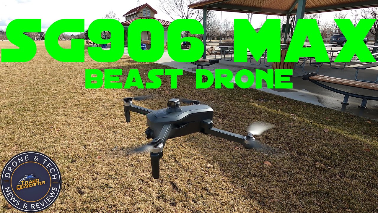 SG906 MAX Beast 3 Drone Full Flight Review