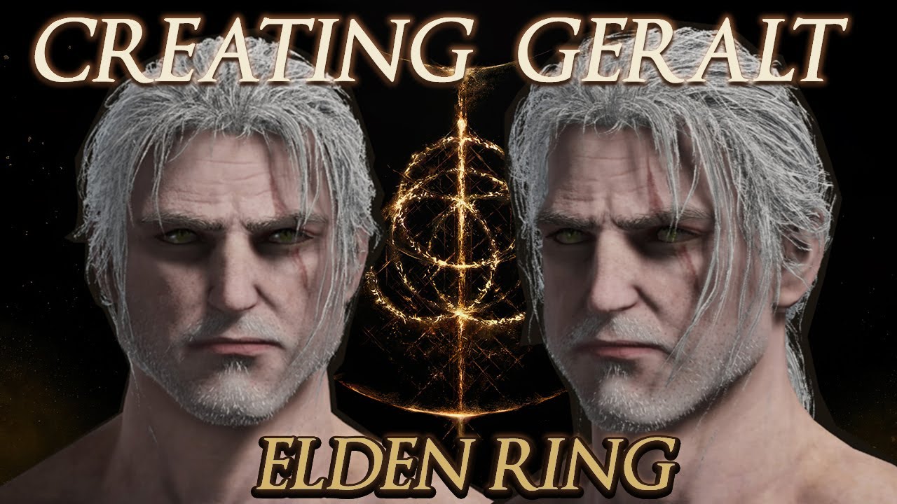 Elden Ring | How to create | Geralt Of Rivia (The Witcher)