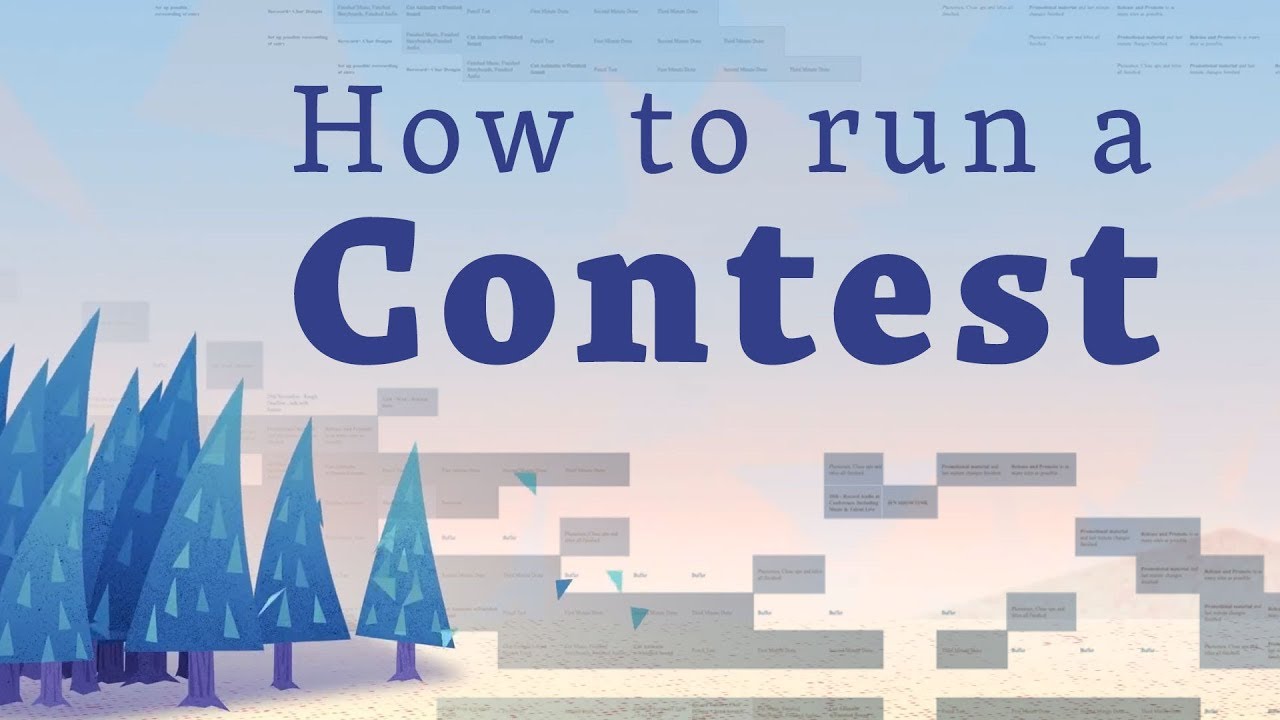 How I Ran a Video Contest