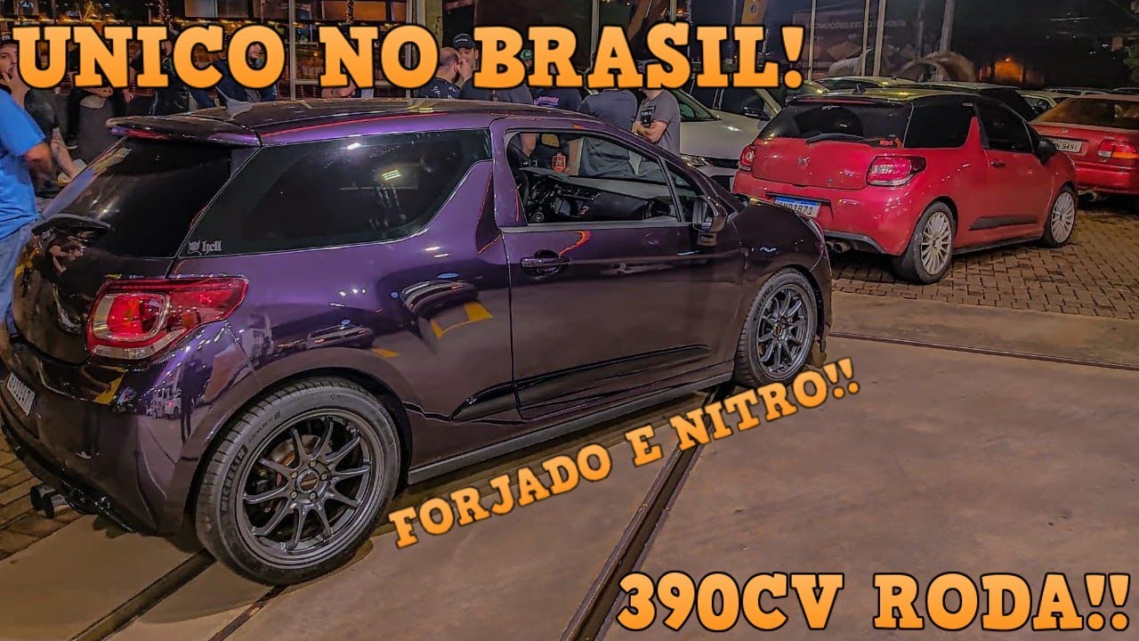 ROLE INSANO COM DS3 FORJADO NITRO!🔥🚀 COM 390HP RODA! UNICO DS3 FORJADO NITRO DO BRASIL!! 🔥🔥
