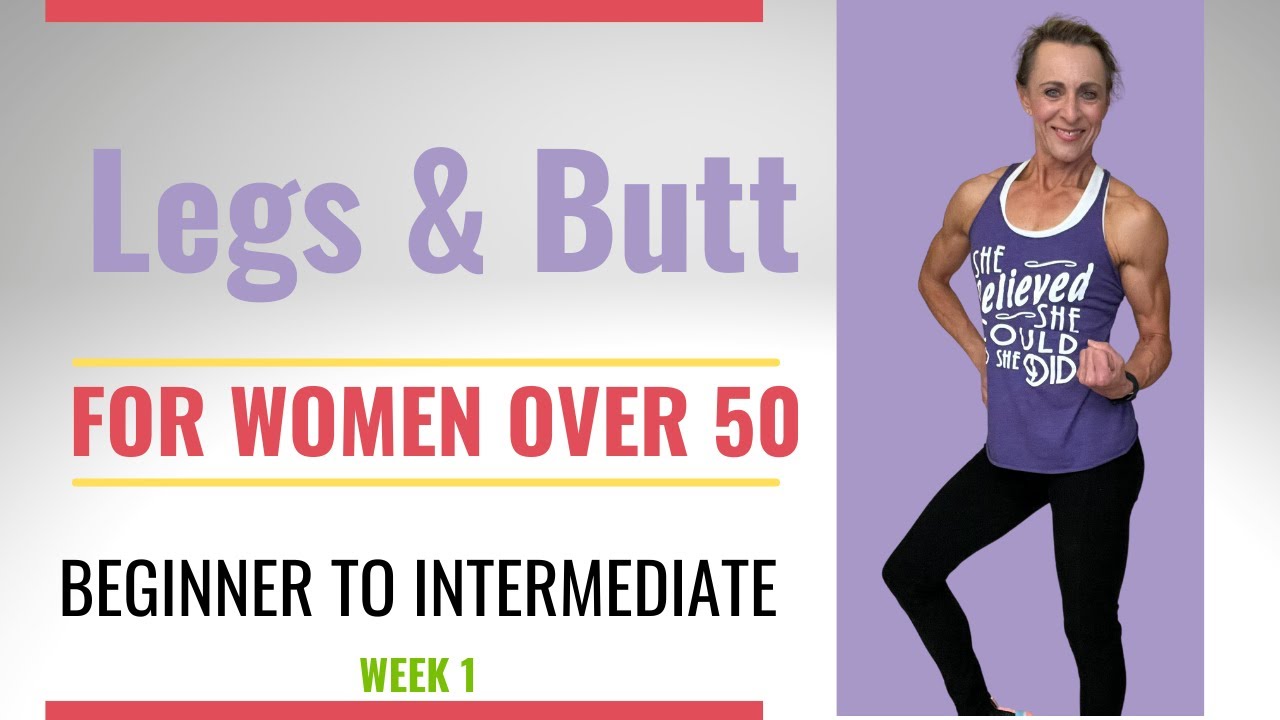 Beginner/Intermediate Leg Workout for Women Over 50