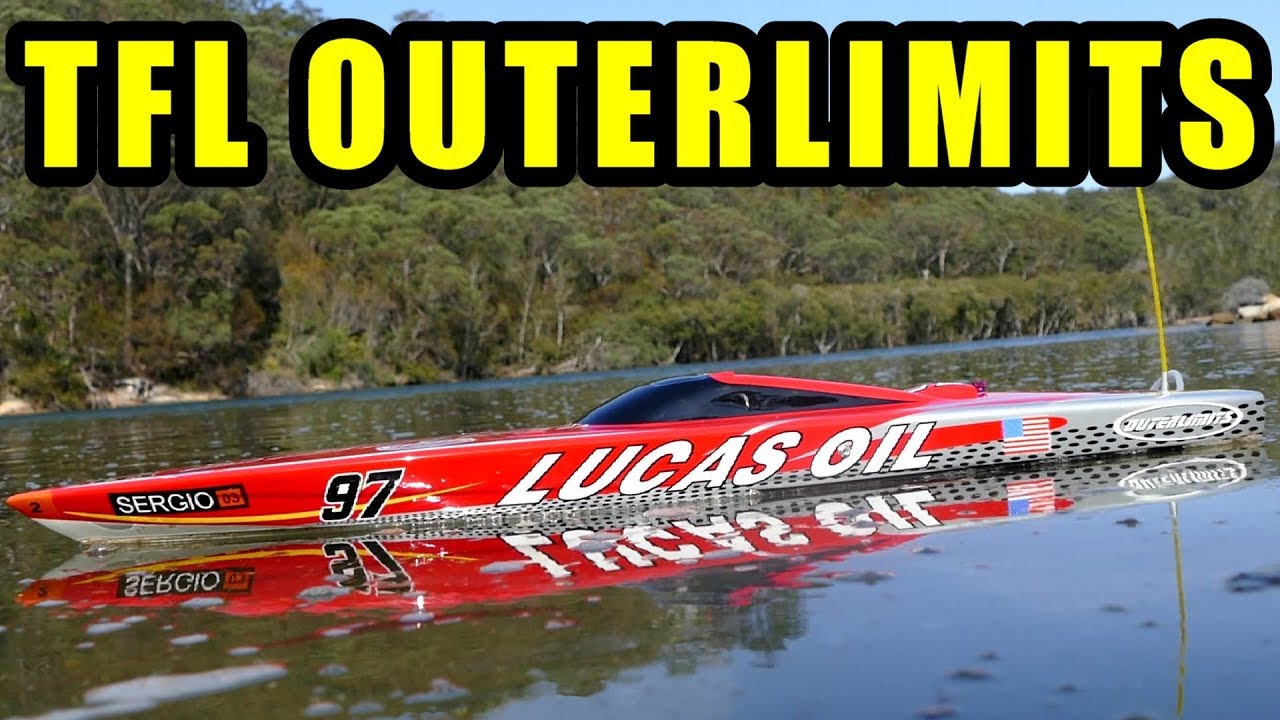 TFL OUTERLIMITS 880MM RC BOAT - 120AMP 6S BEAST - Impressive Performance!