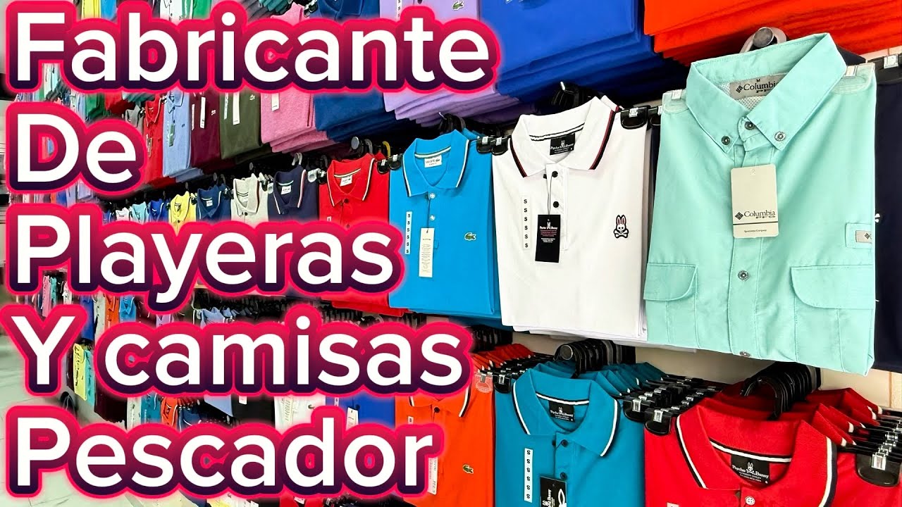 Fabricante de playeras y camisas pescador para mayoristas en Zapotlanejo #manufacturer #factory #xl