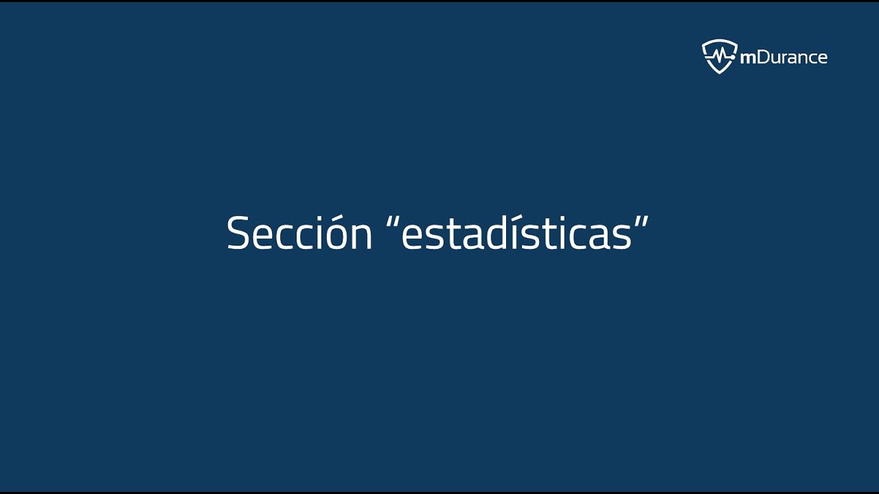 12 | Sección estadísticas