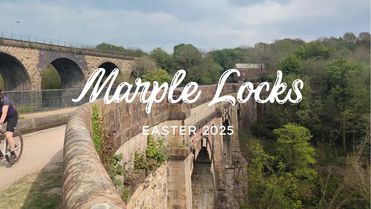 Easter walk around Marple Locks 2025