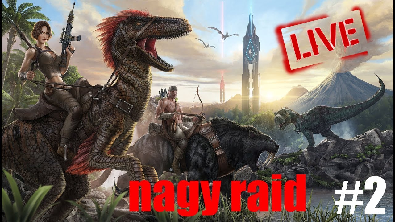 Az első nagy RAID ARK PvP #2