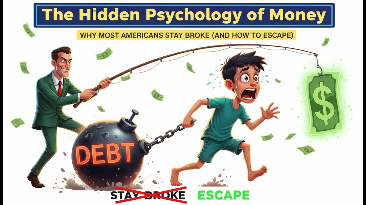 The Hidden Psychology of Money: Why Most Americans Stay Broke (And How to Escape)