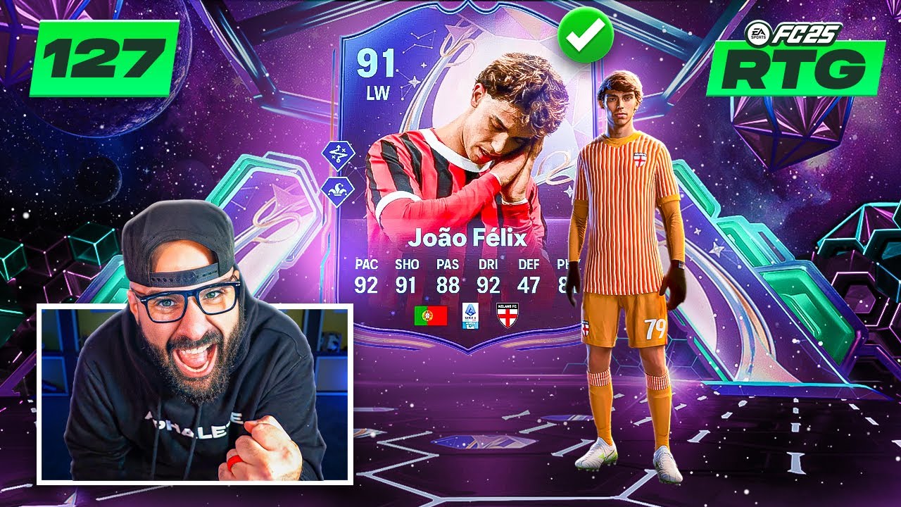OMG 91 JOAO FELIX IS ACTUALLY INSANE *NOT CLICKBAIT* FC 25 ULTIMATE TEAM RTG