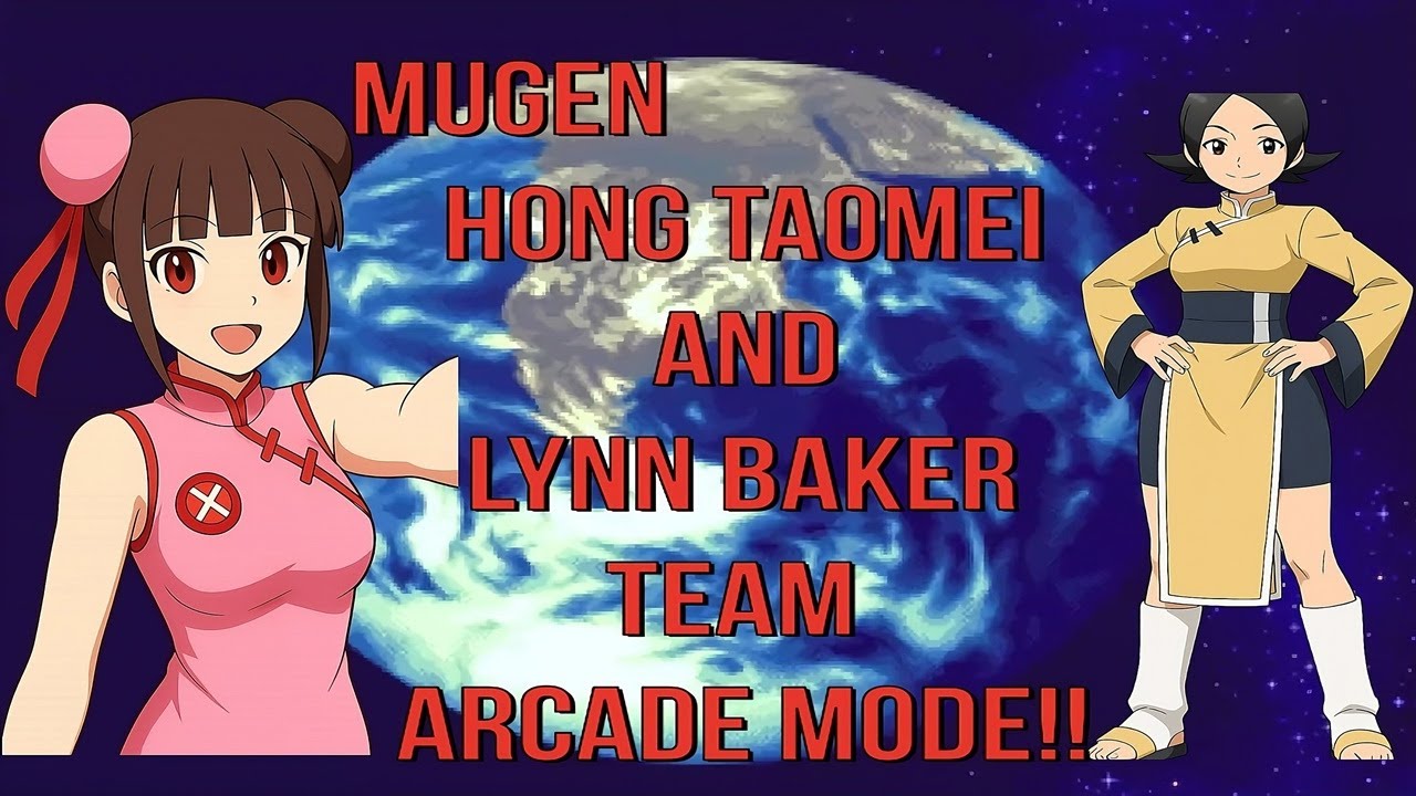MUGEN Hong Taomei (CvS) And Lynn Baker (Pots) Longplay!!